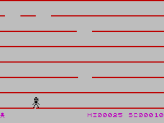 Jumping Jack screenshot 3 for ZX Spectrum